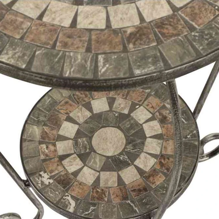 Siena Garden Blumenständer Felina - Eisen / Naturstein 4 Siena Garden Blumenständer Felina - Eisen / Naturstein – Bild 2