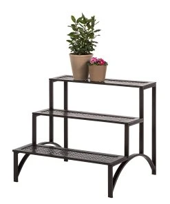 MBM Blumentreppe Spring Hill I - Schmiedeeisen