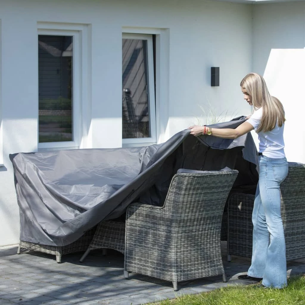 Madison Gartenmöbel-Abdeckung Grau - Madison Gartenmöbel-Abdeckung 180x190x85 cm Grau 6 Madison Gartenmöbel-Abdeckung Grau - Madison Gartenmöbel-Abdeckung 180x190x85 cm Grau – Bild 4