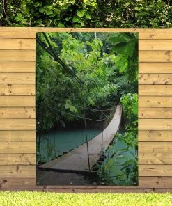 MuchoWow Outdoor-Poster 120x180 Natur - Brücke -Gartenaccessoires Verkäufe 2022 c21528c1d2da4c62ae20759e9b18d93b