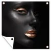 MuchoWow Outdoor-Poster 200x200 Frau - Make-up