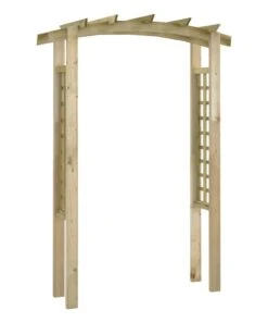 VidaXL Gartenbogen - vidaXL Rosenbogen 150x50x210 cm Holz