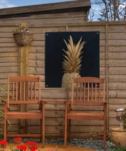 MuchoWow Outdoor-Poster 50x50 Ananas - Gold - -Gartenaccessoires Verkäufe 2022 c6019adc29814e86bdeabc86ca9518f0