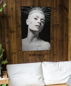 MuchoWow Outdoor-Poster 60x90 Frau - Schwarz - -Gartenaccessoires Verkäufe 2022 c650c3314e3147649642e6566e55103a