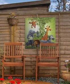 MuchoWow Outdoor-Poster 50x50 Illustration - -Gartenaccessoires Verkäufe 2022 c66b4892759e4b57b2651fb74bff1f1a