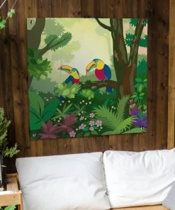 MuchoWow Outdoor-Poster 100x100 Tukan - -Gartenaccessoires Verkäufe 2022 c919d57ed77b4350b5262870afe3cf00