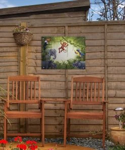 MuchoWow Outdoor-Poster 40x30 Illustration - -Gartenaccessoires Verkäufe 2022 c98ad5e5bebd4f41b2a34f698d8f01fd