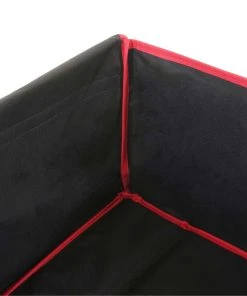 Bollerwagen HWC-E62 - Schwarz - Rot -Gartenaccessoires Verkäufe 2022 c9d0a14571ab40d59def86b1eca6b45c