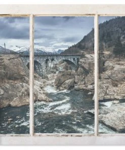 MuchoWow Outdoor-Poster 90x60 Aussicht -