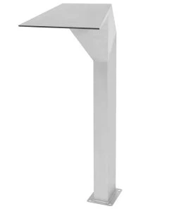 VidaXL Pool-Wasserfall Edelstahl Silbern - vidaXL Pool-Wasserfall Edelstahl 50x30x90 cm Silbern