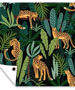 MuchoWow Outdoor-Poster 100x100 Dschungel -