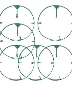 Relaxdays Staudenhalter 6er Set