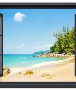 MuchoWow Outdoor-Poster 90x60 Durchsichtig -