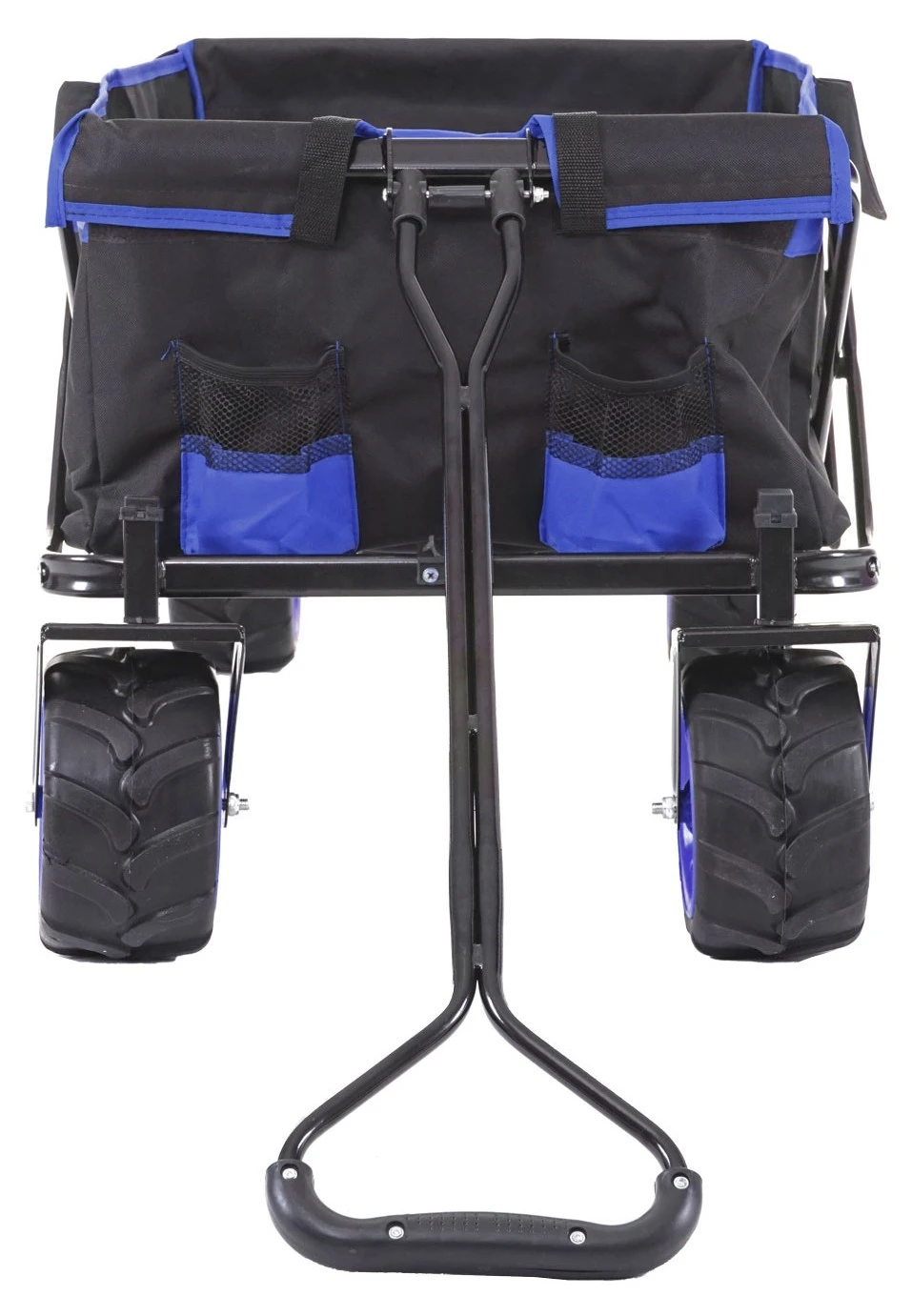 Bollerwagen HWC-E62 Hecktasche - Schwarz - Blau 6 Bollerwagen HWC-E62 Hecktasche - Schwarz - Blau – Bild 4