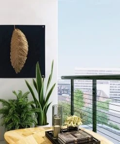 MuchoWow Outdoor-Poster 50x50 Blatt - Schwarz -Gartenaccessoires Verkäufe 2022 cd1217767ad14d36ab14a8fbbec2e60e