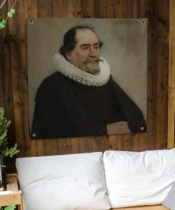 MuchoWow Outdoor-Poster 100x100 Porträt von -Gartenaccessoires Verkäufe 2022 ce1fcb416ba14c9fbc726c451e5a15ad