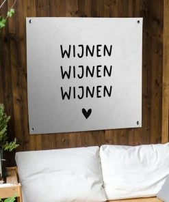 MuchoWow Outdoor-Poster 100x100 Weine Weine -Gartenaccessoires Verkäufe 2022 ce2617d15a6941bcbc664b855b5bc4e1