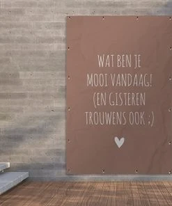 MuchoWow Outdoor-Poster 120x180 Wie schön du -Gartenaccessoires Verkäufe 2022 cf526ed3380b47168174ceca19f20482