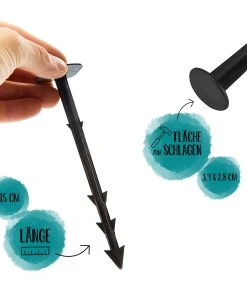 50er Set Erdanker aus Kunststoff -Gartenaccessoires Verkäufe 2022 d080a3640f5a4522bca454954ab891f1