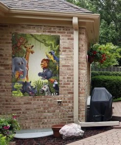 MuchoWow Outdoor-Poster 90x120 Illustration - -Gartenaccessoires Verkäufe 2022 d22cd98ad1254dafbddf97dcefe077a7