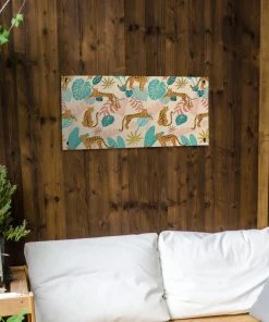 MuchoWow Outdoor-Poster 80x40 Blätter - -Gartenaccessoires Verkäufe 2022 d2c76039370340c79027e4478ec8d952