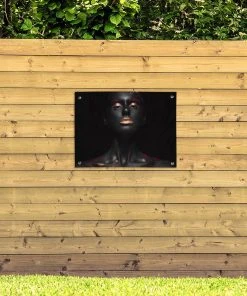 MuchoWow Outdoor-Poster 80x60 Frau - Rosa - -Gartenaccessoires Verkäufe 2022 d2fb956c7d164460ac201cb33312c1cd