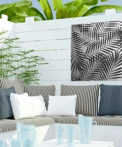 MuchoWow Outdoor-Poster 50x50 Palmenblätter - -Gartenaccessoires Verkäufe 2022 d32b92eb596749eb9b68ce10daa899c4