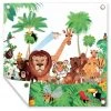 MuchoWow Outdoor-Poster 200x200 Wilde Tiere -