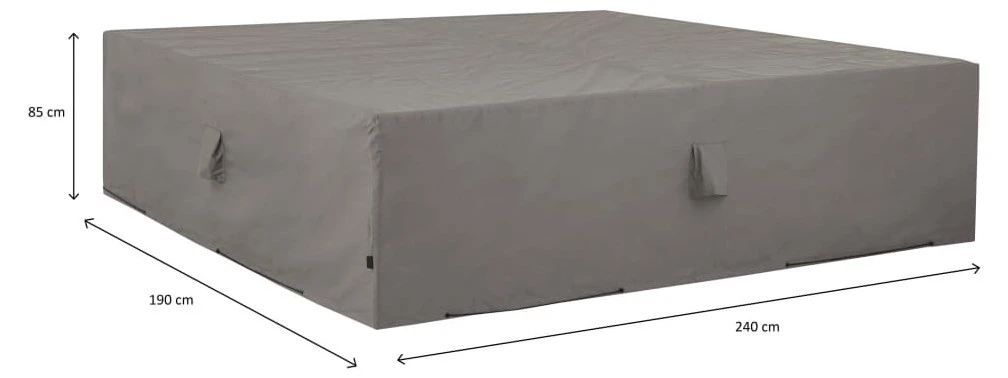Madison Gartenmöbel-Abdeckung Grau - Madison Gartenmöbel-Abdeckung 240x190x85 cm Grau 14 Madison Gartenmöbel-Abdeckung Grau - Madison Gartenmöbel-Abdeckung 240x190x85 cm Grau – Bild 12