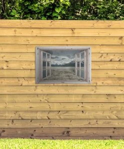 MuchoWow Outdoor-Poster 90x60 Ausblick - -Gartenaccessoires Verkäufe 2022 d76496c61fa2417aa54f1f0e89317b6b