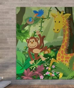 MuchoWow Outdoor-Poster 200x200 Tropisch - -Gartenaccessoires Verkäufe 2022 d87242fcbf5a4d78979cd1073564ea33