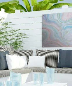 MuchoWow Outdoor-Poster 50x50 Marmor - Pastell -Gartenaccessoires Verkäufe 2022 d9b11628c32f468d94511d475c6c01a6