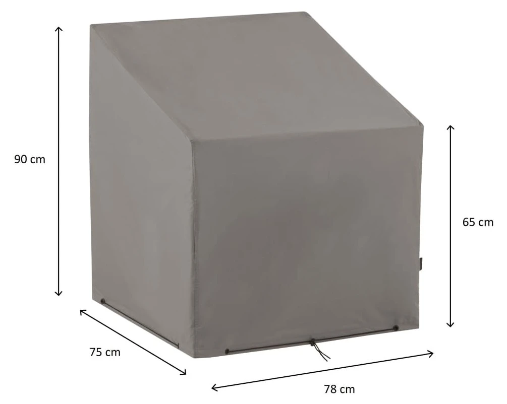 Madison Lounge-Möbel-Abdeckung Grau - Madison Gartenstuhl-Abdeckung 75x78x90 cm Grau 11 Madison Lounge-Möbel-Abdeckung Grau - Madison Gartenstuhl-Abdeckung 75x78x90 cm Grau – Bild 9