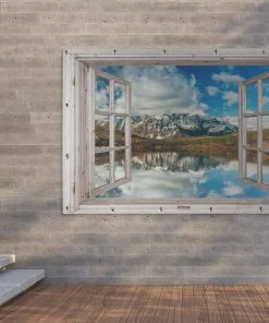 MuchoWow Outdoor-Poster 180x120 Aussicht - -Gartenaccessoires Verkäufe 2022 da4dc5d339b243068d890e83f069269b