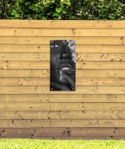 MuchoWow Outdoor-Poster 40x80 Frau - Silber - -Gartenaccessoires Verkäufe 2022 daf03a36f227435687b43e4fbecaf47a