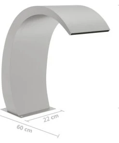VidaXL Pool-Brunnen mit LEDs - vidaXL Pool-Wasserfall mit LEDs 22x60x70 cm Edelstahl 304 -Gartenaccessoires Verkäufe 2022 dd2191836797420ea7fe3d6ee83121f9