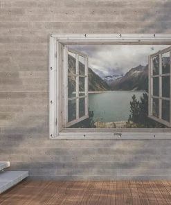 MuchoWow Outdoor-Poster 160x120 Aussicht - -Gartenaccessoires Verkäufe 2022 dd22e666af14465bb831340906df6d88