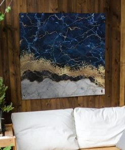 MuchoWow Outdoor-Poster 100x100 Marmor - Weiß -Gartenaccessoires Verkäufe 2022 dd90de2381fa497c83e26d62270252ba