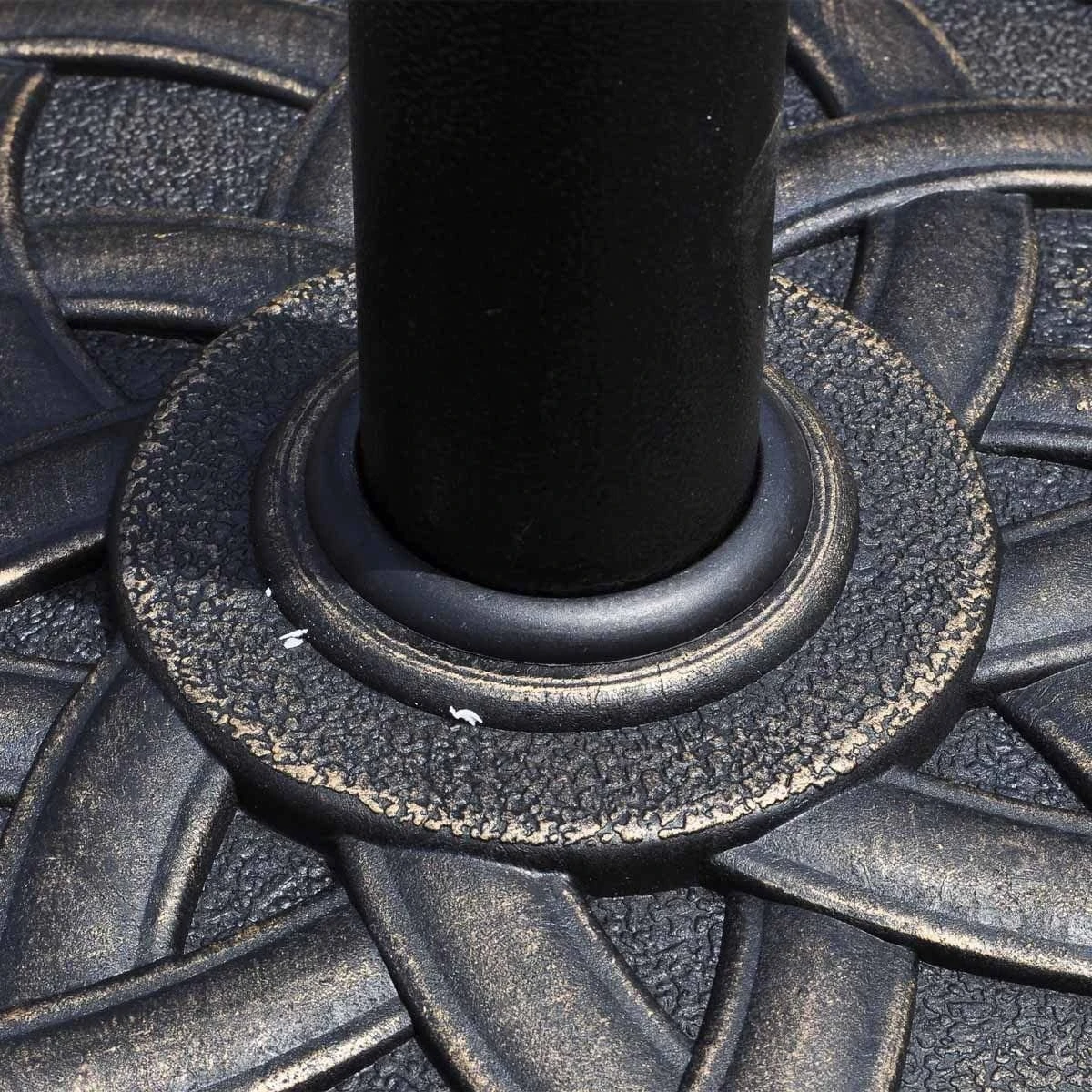 Costway Sonnenschirmständer Marktschirmständer 7 Costway Sonnenschirmständer Marktschirmständer – Bild 5