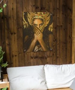 MuchoWow Outdoor-Poster 60x80 Frau - Gold - -Gartenaccessoires Verkäufe 2022 de08c7fa53354e40b22189922ad9a7d5