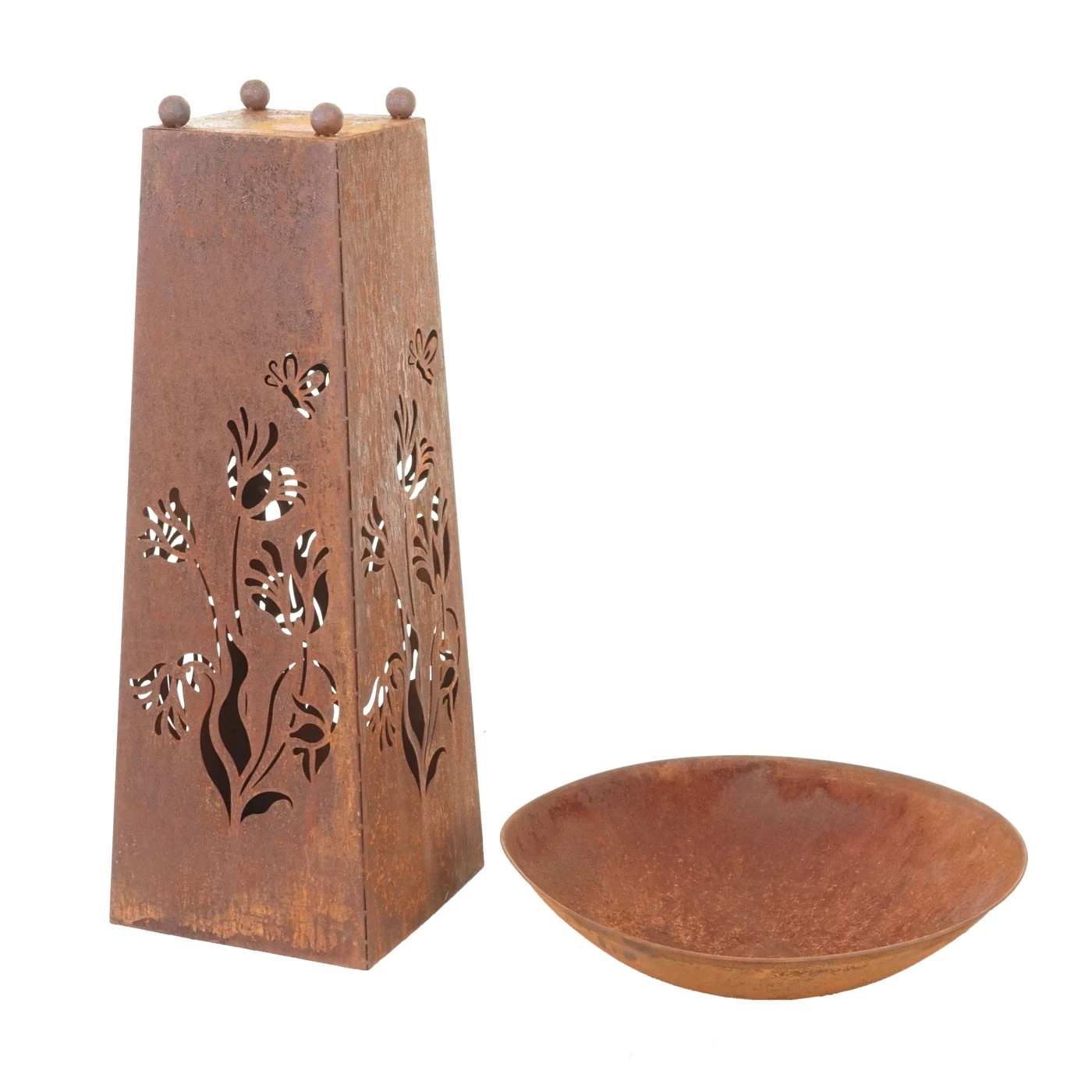 Pflanzensäule HWC-E65 - Rotbraun 5 Pflanzensäule HWC-E65 - Rotbraun – Bild 3