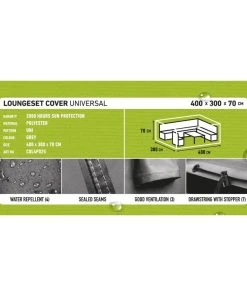 Madison Garten-Lounge-Set-Abdeckung Grau - 300 x 400 cm 26 Madison Garten-Lounge-Set-Abdeckung Grau - 300 x 400 cm -Gartenaccessoires Verkäufe 2022 de8d583da73c4299bedf6604af78032c