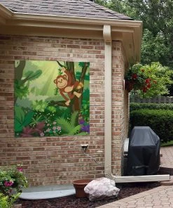 MuchoWow Outdoor-Poster 100x100 Illustration - -Gartenaccessoires Verkäufe 2022 e1226aa9ddbc43e3aade4eabb4965689