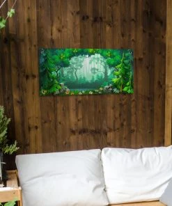 MuchoWow Outdoor-Poster 80x40 Wald - Blumen - -Gartenaccessoires Verkäufe 2022 e35630ba936245e09fd0c3ef384d96f8