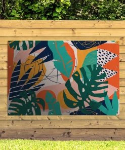 MuchoWow Outdoor-Poster 180x120 Dschungel - -Gartenaccessoires Verkäufe 2022 e3e10a2a4af5402b8db8481053161233