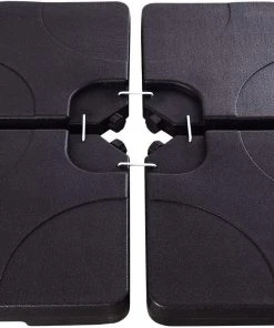 Costway 4-teiliger Sonnenschirmständer