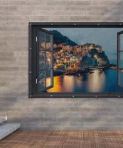 MuchoWow Outdoor-Poster 180x120 Durchblick - -Gartenaccessoires Verkäufe 2022 e4ac3e4024044d34bb59700dd15032b4