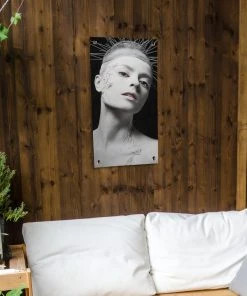 MuchoWow Outdoor-Poster 40x80 Frau - Schwarz - -Gartenaccessoires Verkäufe 2022 e6b5548bc4a74cf8914cc3c58211fb11