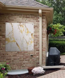 MuchoWow Outdoor-Poster 100x100 Marmor - Gold -Gartenaccessoires Verkäufe 2022 e70222289e5d4ad7a4bef9d3c26b18a3