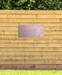 MuchoWow Outdoor-Poster 80x40 Marmor - Rosa - -Gartenaccessoires Verkäufe 2022 e7151b837fbc486388adb900b0a5c37c